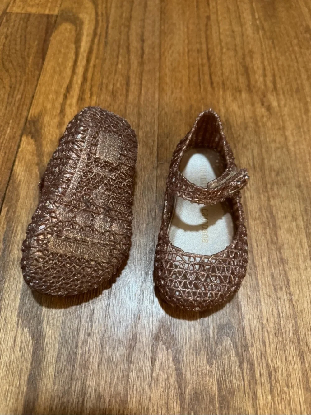 Mini Melissa toddler shoes Woven Mary Jane Kids Shoes- good condition normal Wea